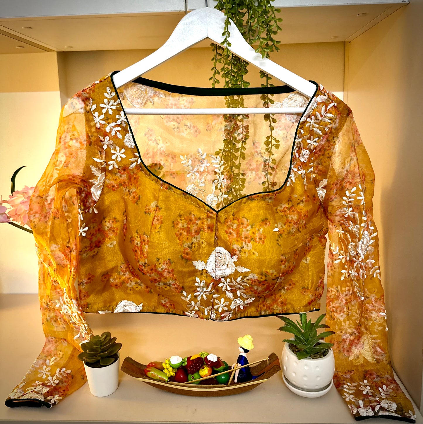 Embroidered Saree Blouse